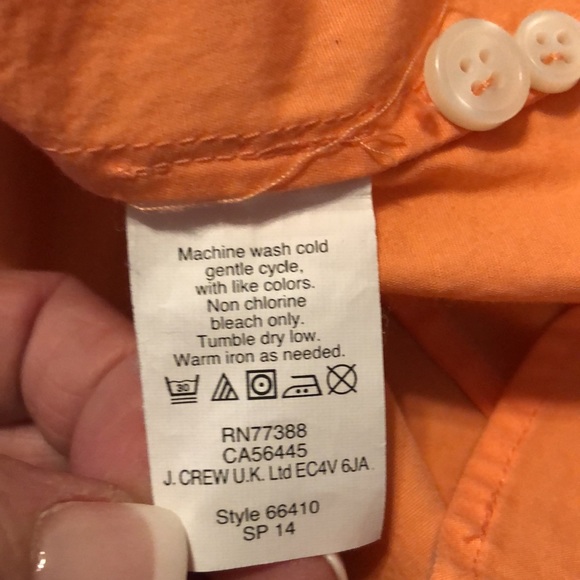 J Crew button up shirt sz M - Picture 7 of 7